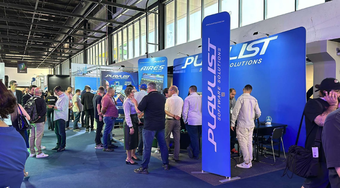 Playlist Software Solutions participa da SET Expo 2025 e apresenta inovações em automação de rádios