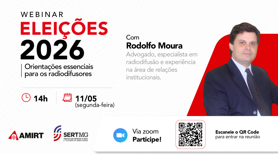 AMIRT e SERT-MG promovem webinar sobre eleições 2026