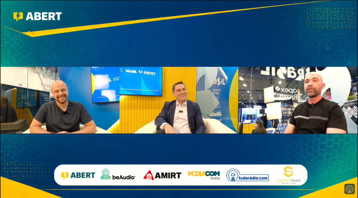 NAB Show 2026 reforça conceito de rádio 3.0 com participação da Abert e foco em dados, híbrido e multiplataforma
