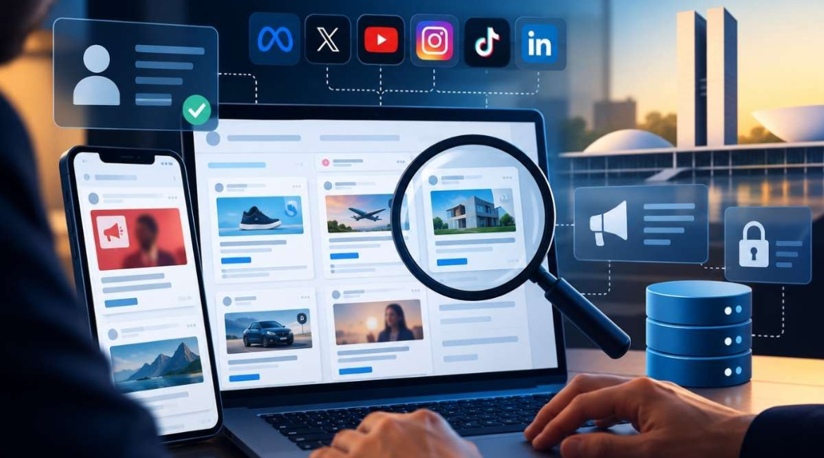 Governo obriga grandes plataformas a abrir repositório de anúncios digitais